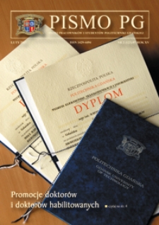 Pismo PG : pismo pracowników i studentów Politechniki Gdańskiej, 2007, R. 15, nr 2 (Luty)