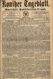 Konitzer Tageblatt.Amtliches Publikations=Organ, nr.55