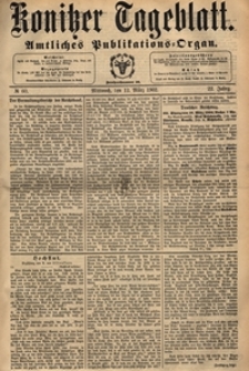 Konitzer Tageblatt.Amtliches Publikations=Organ, nr.60
