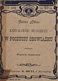 O kształceniu młodzieży w poczuciu obowiązku
