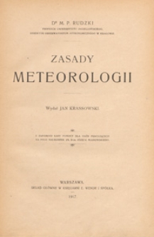 Zasady meteorologii