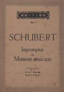 Impromptus und Moments musicaux Schubert