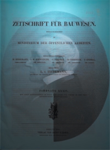 Zeitschrift für Bauwesen, Jg. 34, H. 1-12 (1884)