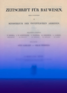 Zeitschrift für Bauwesen, Jg. 40, H. 1-12 (1890)