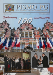 Pismo PG : pismo pracowników i studentów Politechniki Gdańskiej, 2004, R. 12, nr 6 (Czerwiec)