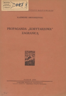 Propaganda "korytarzowa" zagranicą