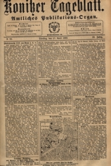 Konitzer Tageblatt.Amtliches Publikations=Organ, nr.93