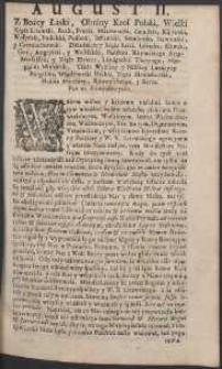 [Manifest Augusta II]