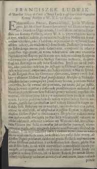 [Uniwersał Franciszka Ludwika]