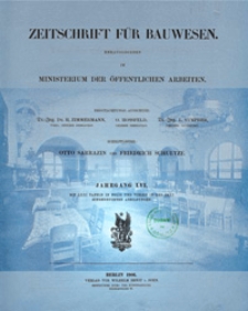 Zeitschrift für Bauwesen, Jg. 56, H. 1-12 (1906)