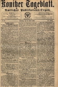 Konitzer Tageblatt.Amtliches Publikations=Organ, nr.145