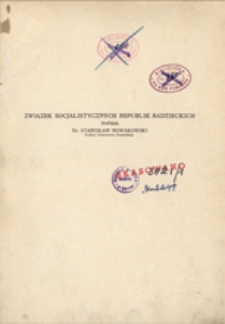 Związek Socjalistycznych Republik Radzieckich