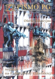 Pismo PG : pismo pracowników i studentów Politechniki Gdańskiej, 2002, R. 10, nr 1 (Styczeń)