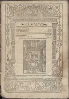 Secvndvs Operum Venerabilis Bed&aelig; Presbyteri Tomvs, in quo subsequentes continentur eiusdem Commentarii [...]