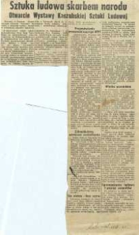 Wycinki prasowe dotyczące spraw kaszubskich