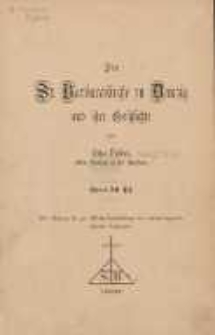 Die St. Barbarakirche zu Danzig und ihre Geschichte