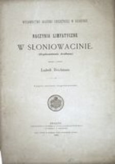 Naczynia limfatyczne w słoniowacinie (Elephantiasis Arabum)