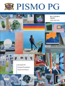 Pismo PG : Forum Społeczności Akademickiej Politechniki Gdańskiej, 2013, Nr 1 (Styczeń)