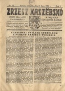 Zrzesz Kasz&euml;bsk&ocirc;. Pismo dla ludu kaszubskiego. W imię Boga odrodzenie Kaszub!, nr.12, 1934