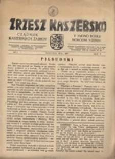 Zrzesz Kaszëbskô. Cządnjik Kaszebskjich. V Mjono Boskji Norodni Vzenjik, nr.5, 1937