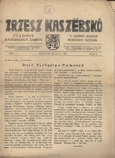Zrzesz Kaszëbskô. Cządnjik Kaszebskjich. V Mjono Boskji Norodni Vzenjik, nr.9, 1937