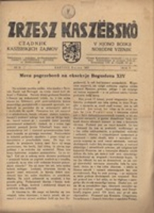 Zrzesz Kaszëbskô. Cządnjik Kaszebskjich. V Mjono Boskji Norodni Vzenjik, nr.10, 1937