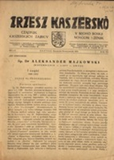 Zrzesz Kaszëbskô.Cządnjik Kaszebskjich Zajmov. V Mjono Boskji Norodni vzenjik, nr.1-2, 1939