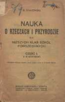 NAUKA O RZECZACH I PRZYRODZIE DLA NIŻSZYCH KLAS SZKÓŁ POWSZECHNYCH