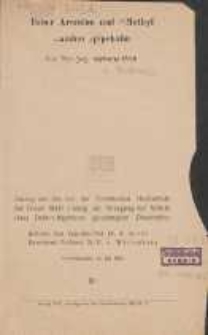 Ueber Arecolon und N-Methyl ō-amino &szlig;-pipekolin