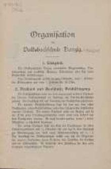 Organisation der Volkshochschule Danzig