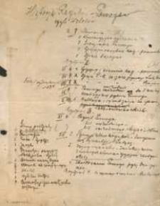 Różne wersje konspektów " Historii Kaszubów"