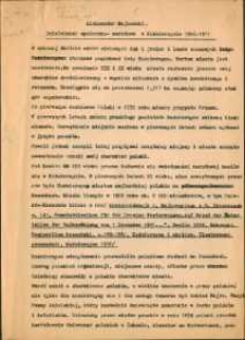 " Aleksander Majkowski- działalność społeczno-narodowa w Kościerzynie 1906-1911 r."