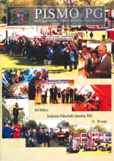 Pismo PG : pismo pracowników i studentów Politechniki Gdańskiej, 2001, R. 9, nr 6 (Czerwiec)