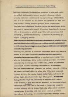 " Zarys powstania "Remusa" Aleksandra Majkowskiego"