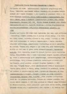 Fragmenty opracowania dotyczącego Towarzystwa Muzeum Kaszubsko-Pomorskiego w Sopocie, w oparciu o analizę korespondencji