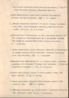 Spis książek darowanych Muzeum Kaszubsko- Pomorskiemu w Sopocie przez instytucje i osoby prywatne