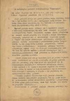 "Uwagi do maszynopisu powieści Aleksandra Majkowskiego "Pomorzanie"