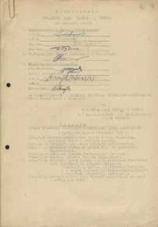 Dokumenty Majkowskiej Franciszki dotyczące Powiatowej Rady Kultury i Sztuki w Kartuzach