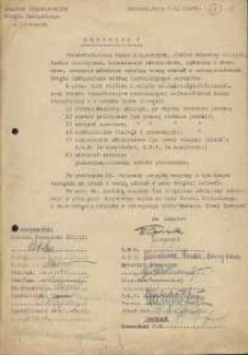 Pismo obiegowe Komitetu Organizacyjnego Święta Chłopskiego w Kartuzach