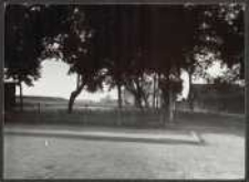 [2. 6. 12. Danzig - Kneipab Kneipaber Wallstrasse rechts nach der Laubenkolonie mit alten Brunnen und Schwartzes Haus nebst Wall]