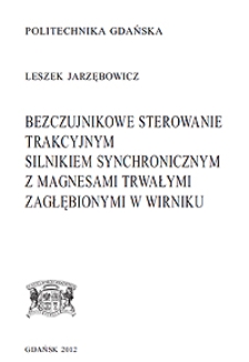 Bezczujnikowe sterowanie trakcyjnym silnikiem synchronicznym z magnesami trwałymi zagłębionymi w wirniku