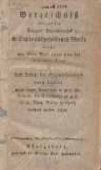 Verzeichniss der auf der Danziger Stadtbibliothek in Duplo aufgefunden Werke : welche den 6ten Mai 1822 und die folgenden Tage in dem Lokale der Stadtbibliothek : durch Ausruf [...] verkauft werden sollen
