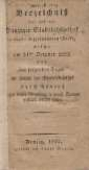 Verzeichnis der, auf der Danziger Stadtbibliothek : in duplo aufgefundenen Werke, welche am 31 sten October 1825 : und den folgenden Tagen im Lokale der Stadtbibliothek durch Ausruf [...] verkauft werden sollen