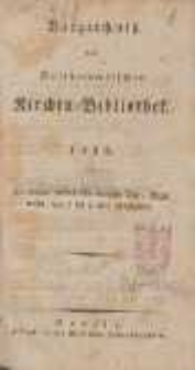 Verzeichniß der Bartholomäischen Kirchen-Bibliothek : 1833