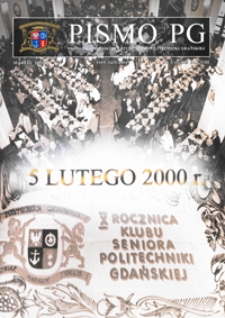 Pismo PG : pismo pracowników i studentów Politechniki Gdańskiej, 2000, R. 8, nr 3 (Marzec)