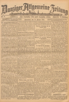 Danziger Allgemeine Zeitung, 1922.04.11 nr 86