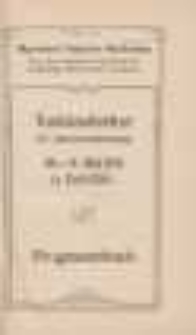 Tonkünstlerfest (47. Jahresversammlung) 28.-31. Mai 1912 in Danzig ; Programmbuch