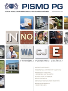 Pismo PG : Forum Społeczności Akademickiej Politechniki Gdańskiej, 2013 (wydanie specjalne)