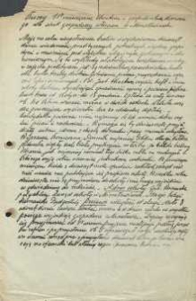 "Kursy 11 miesięczne tkactwa i gospodarstwa domowego dla gospodarzy włościan w Mirosławicach"