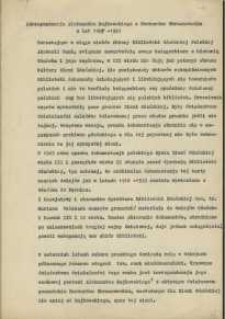 " Korespondencja Aleksandra Majkowskiego z Bernardem Chrzanowskim z lat 1905-1921"